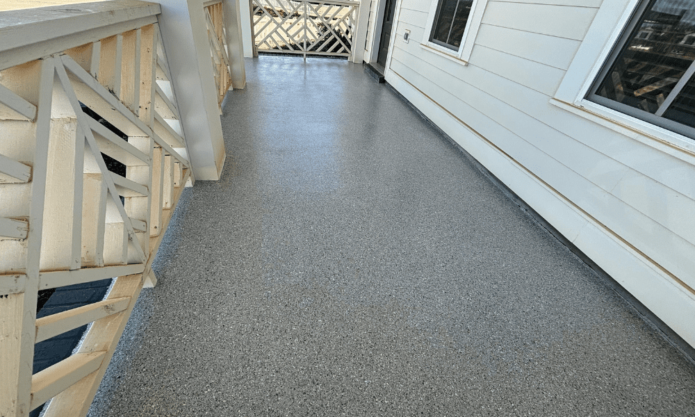 Difference of a Rocket City Epoxy Garage Floor from Bare Concrete epoxy coatings