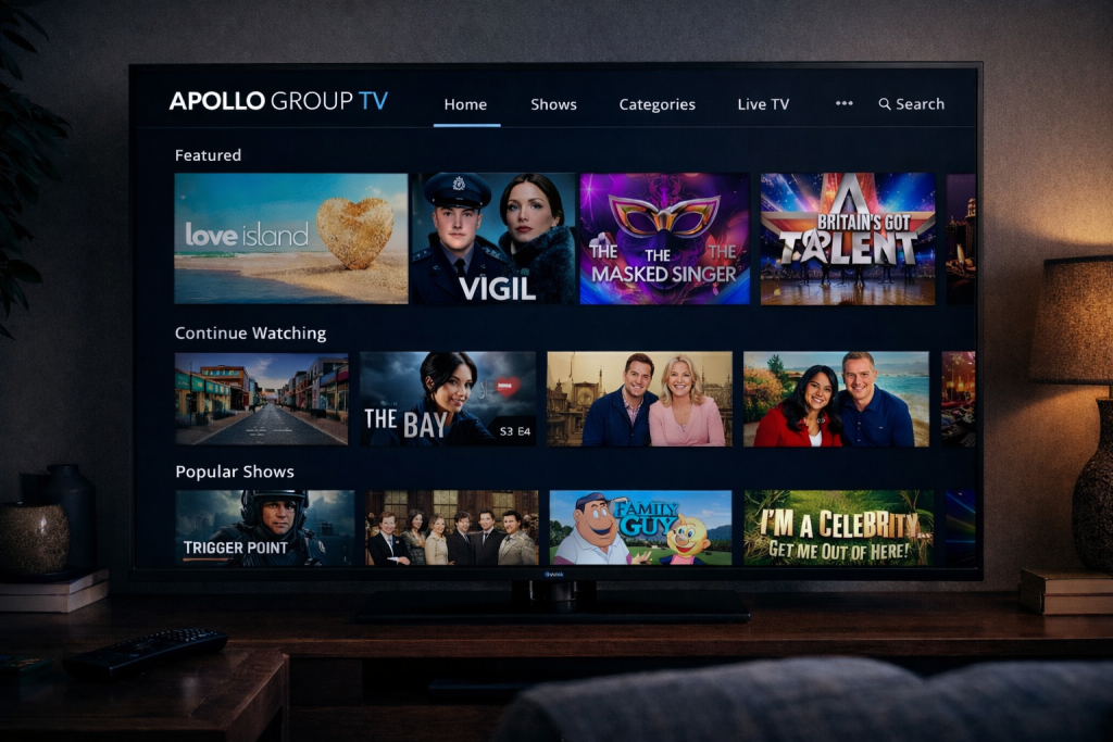 Apollo Group TV Review 2026: Is This 20,000-Channel IPTV Service Worth It? Apollo Group TV