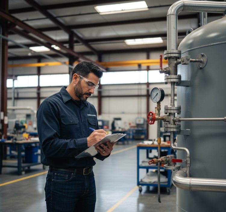 How Digital Traceability Improves Air Receiver Tank Maintenance And Replacement Planning air receiver inspection